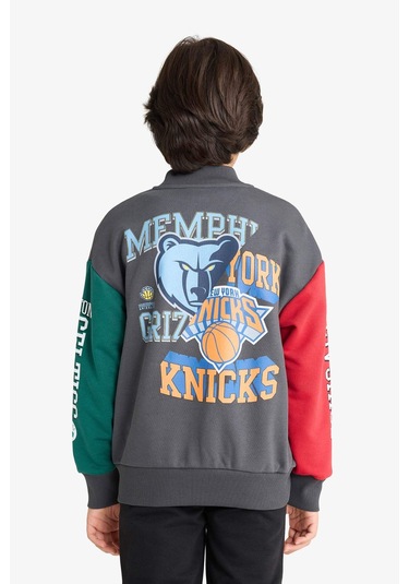 Defacto Erkek Çocuk Nba Current Teams Kolej Yaka Sırt Baskılı Bomber Ceket E8845a825auar31 Antrasit Defacto Erkek Çocuk Nba Current Teams Kolej Yaka Sırt Baskılı Bomber Ceket E8845a825auar31 Antrasit