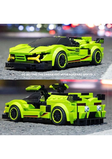 Teknik Lamborghini Revuelto Lego Araba Porsche Lego Araba Yapı Blok Lamborghini Oyuncak Araba
