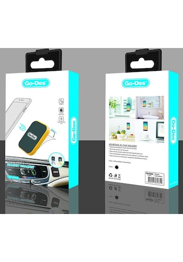 Go Des GD-HD612 Magnetic Araç Telefon Tutucu - ZORE-221157