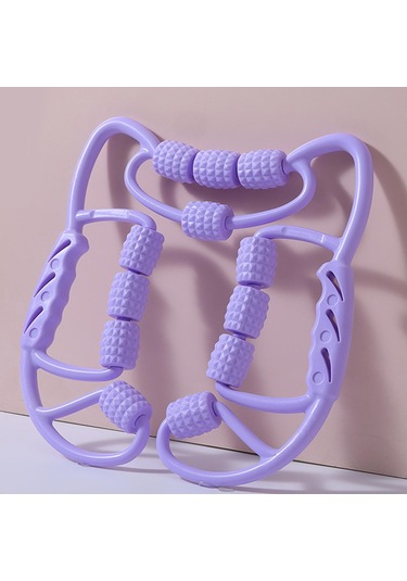 Suntek Bacaklar Için Silindir Selülit Golfçü Dirsek Arm Mor Mor