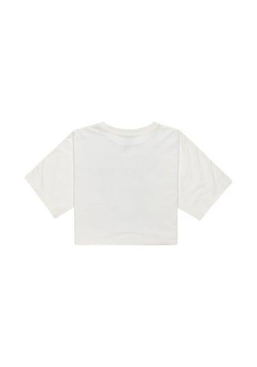 Roxy Roxy Boxy Crop Started Kız Çocuk Beyaz Tişört Wbs0 Beyaz