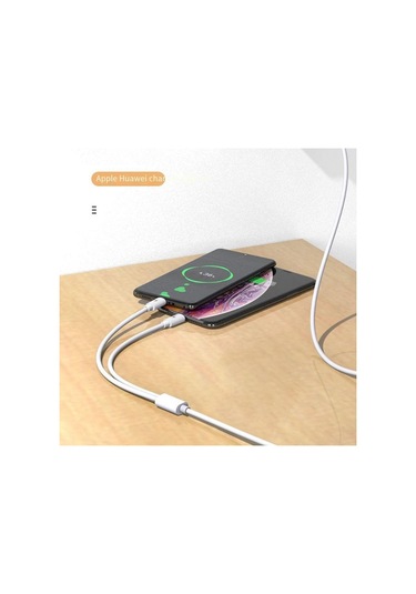 Bn94 iPhone Uyumlu Lightning Ve Type-c 2in1 Kablo Pd 5 Amper Hızlı Şarj