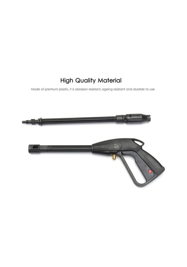 Pazly Yüksek Basınçlı Su Püskürtme Tabancası M14, 160bar, Uzun Direk, Dayanıklı Temizleme Aracı