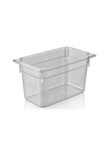 Plastport Kırılmaz Şeffaf Gastronom Küvet 1 4-150 Çok Renkli