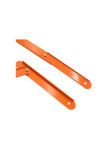 Homyl 2x Katlanır Basamaklı Merdiven Menteşe Eki Rot Turuncu