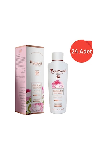 Gülbirlik Rosense Gül Suyu 24 x 250 ML