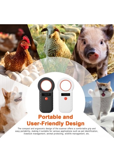 Ebitda Bt Bağlantılı Oled Ekranlı Mikroçip Okuyucu - Hızlı Tarama, Uzun Pil, Kullanıcı Dostu Tasarım