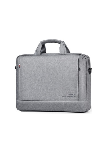 Oumaantu 020 Oxford Kumaş Askılı Laptop Çantası Açık Gri Açık Gri