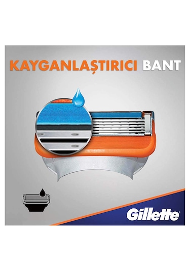 Gillette Fusion Yedek Tıraş Bıçağı 4'lü