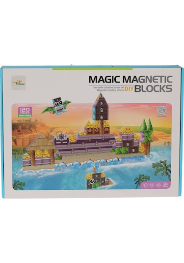 Manyetik Bloklar 6600 Puzzle 120 Parça