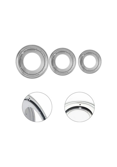 1 Adet Döner Tabla Korozyona Dayanıklı Görev İçi Boş 12 İnch