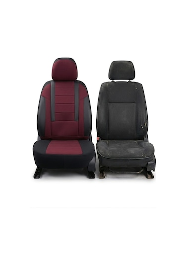 Veloce Bordo Serisi Citroen C2 Koltuk Kılıfı Tam Set