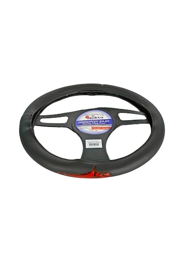 Nyf Direksiyon Kılıfı Fosforlu 38 Cm Siyah Meşale Kırmızı A-12