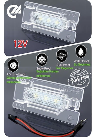 Mını Paceman R61 Cooper One 2012-2016 Canbus Led Bagaj Aydınlatma Ledi Lambası