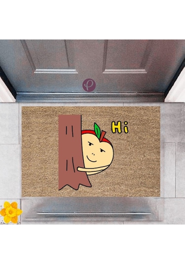 Kapı Önü Paspası Dekoratif Dijital Baskı Hi P-2508