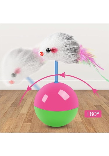 Omilife Kedi Oyuncağı Fare Desenli Hacıyatmaz