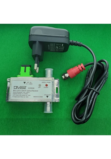 Divisat Dot200 - Fiber Optic Receiver - Catv + Sat Agc 47-2150Mhz