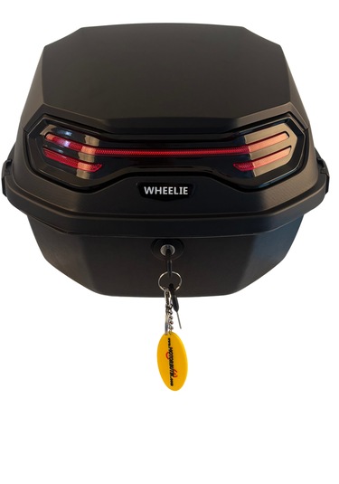 Wheelıe Xt08-fs 32 Litre Motosiklet Arka Çanta Mat Siyah
