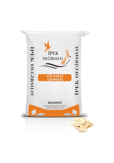 İpek Değirmen Yerli İri Çiğ Kabak Çekirdeği 1 KG