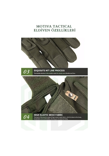 Lenscape Blackhawk Taktik Uzun Eldiven Askeri Motorsiklet Bisiklet Outdoor Kamp Eldiveni