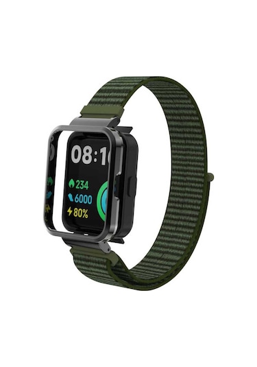 Xiaomi Redmi Watch 2 Lite Uyumlu Krd-61 Hasır Kordon Casey Mobile No15