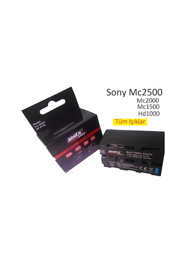 Led-228A Kamera Işığı için Yedek Battery