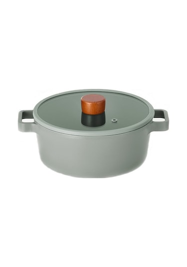 Neoflam Fika Gri 7 Parça Tencere Seti