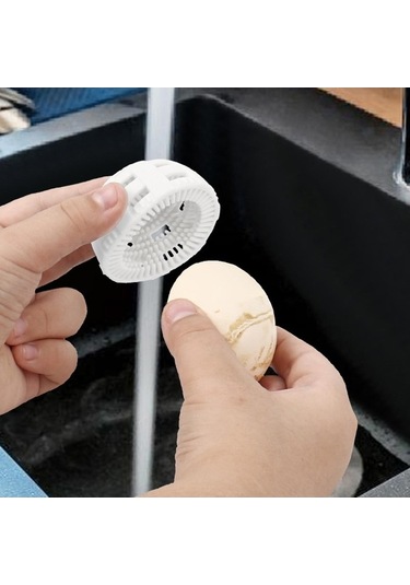 Pazly Yumurta Temizleme Suntek Silikon Mini Magideal Fırçası Beyaz Wf Beyaz