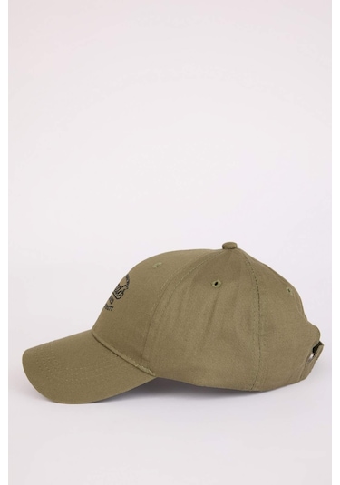 DeFacto Erkek Nakışlı Pamuklu Cap Şapka D7820AX25SMKH30