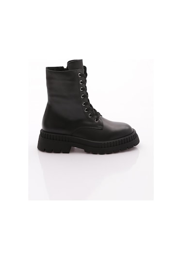 Dgn 20430 Kadin Bot Siyah Nappa