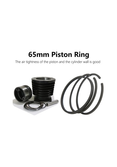 Reedark 3 Adet 65mm Piston Ring - 2.2kw 3.0kw Motorlu 0.25 0.36 Kompresör Hava Motoru İçin - İyi Havalandırma Ve Montaj Kolaylığı