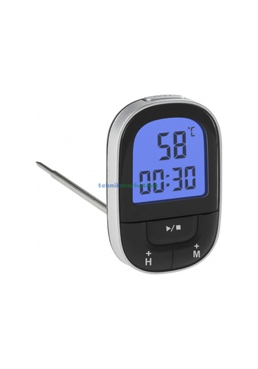Tfa Dijital.kronometreli.oynar Başlı Et. Bbq. Mutfak Termometresi