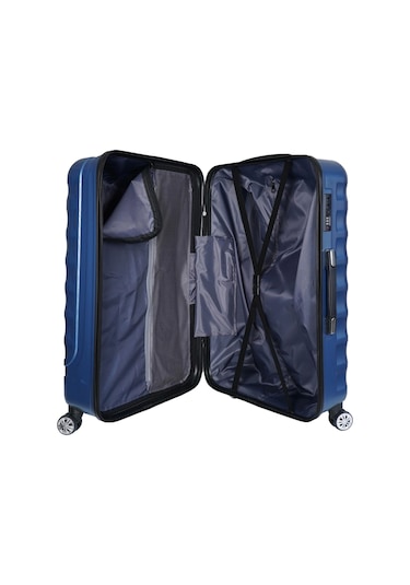 Vegmann Delphin Mavi 3 Lü Valiz Seti Mavi