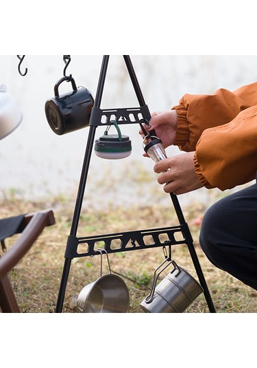 Xindoker Kamp Triko Depolama Rafı Yan Kilitleri - Sağlamlık Ve Asma Özelliği İle Taşınabilir Nilon Aksesuarlar Büyük Boy, 2 Adet Diğer