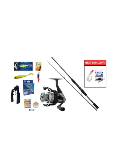 Okuma Wave Power 8'0 2.44 Cm 15-40 Gr&okuma Revenger Rv-40 Fd Spin Seti t36251-50206 Kamış