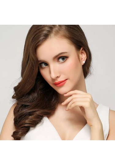 Brezza Lusso Jewelry Enesstore Gümüş Inci Bayan Küpe