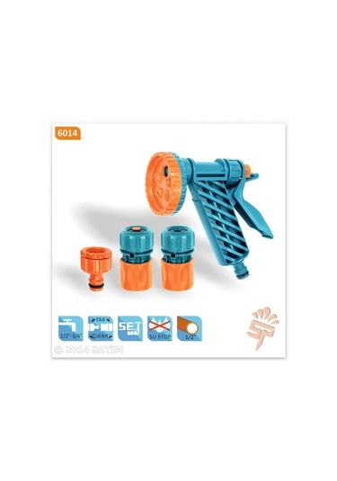 Sayım Su Tabancası Basınçlı Oto Yıkama Tabancası Çiçek Sulama