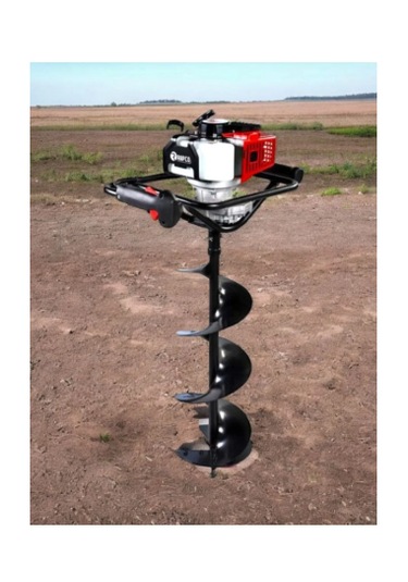 Rapco As52 Çift Helezonlu Toprak Burgu Makinası 20 Cm Çap