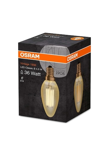 Osram Led Classic B 4.5 Watt E14 Duy  Led Ampul