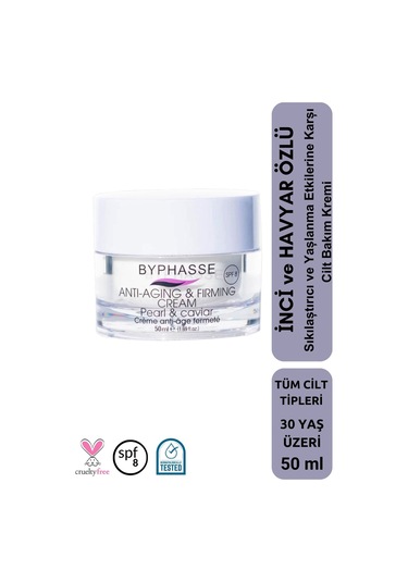 Byphasse Anti-Aging Pro40 İnci ve Havyar Özlü Yaşlanma Karşıtı Krem 50 ML