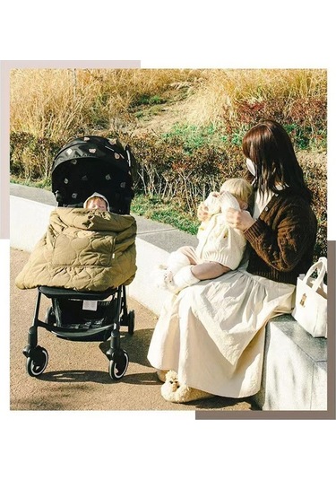 Sonbahar Ve Kış Bebek Arabası Bebek Taşıyıcı Battaniyesi Beyaz