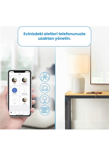 Meross Wi-Fi Uzaktan Kontrollü Çift Yönlü Dokunmatik Akıllı Duvar Anahtarı