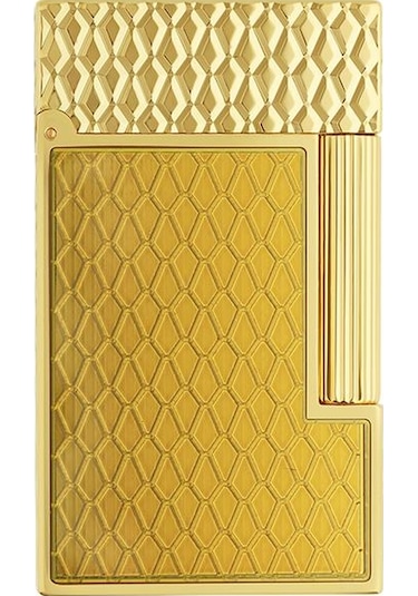 S.t. Dupont Ligne 2 Shiny Gold Puro Çakmağı 16630 - Tr6786
