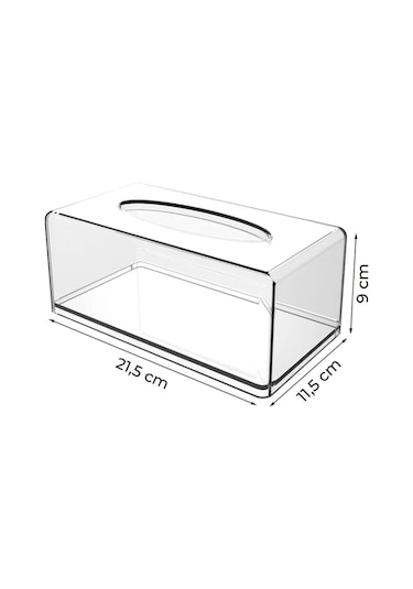 Kitchen Life 2'li Lüx Akrilik Peçetelik - Peçete Kutusu