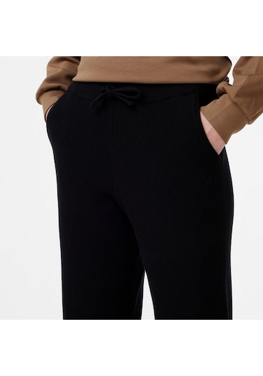 Nautica Kadın Siyah Regular Fit Pantolon Düz 57p476t Siyah
