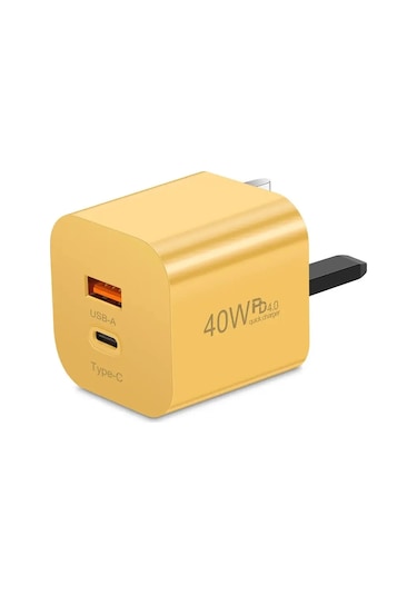 Guseyee40w Usb C Pd Hızlı Şarj Aleti - İphone Uyumlu Samsung Uyumlu Xiaomi Huawei İçin Şarj Adaptörü Brithalatçı Garantili