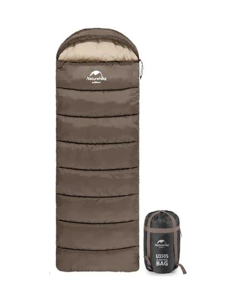 Naturehike U250s-kahverengi -14 Derece Uyku Tulumu Kahverengi