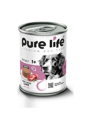 Pure Life Pate Kuzu Etli Yetişkin Köpek Konserve Mama 400 G