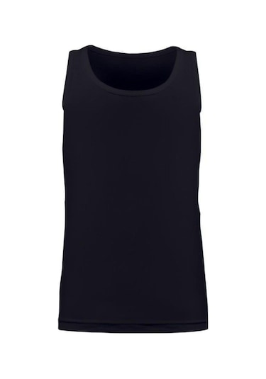 BLACKSPADE 9298 UNİSEX KİDS SİYAH THERMAL ASKILI ATLET Siyah