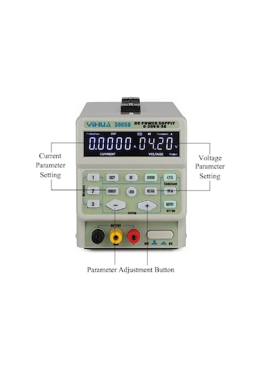 Yihua 3005D Güç Kaynağı 5A 0.30V Program Kontrollü Dc Psu